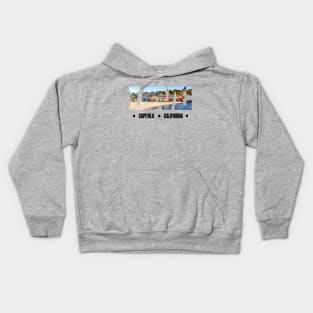 Capitola California Love Design Kids Hoodie